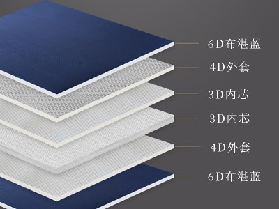 安然6d床垫厂家直销全3D床垫可拆水洗全纤维护脊4D床垫批发代工图3