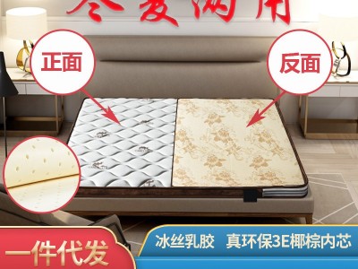 床垫硬垫椰棕垫1.8m1.5米软硬棕榈折叠乳胶家用榻榻米儿童床垫