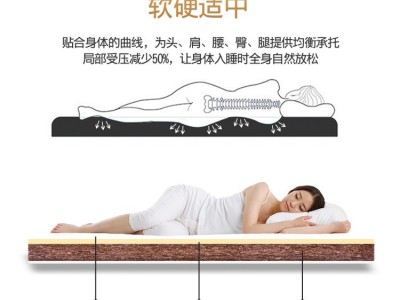 床垫硬垫椰棕垫1.8m1.5米软硬棕榈折叠乳胶家用榻榻米儿童床垫图4