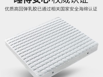 五星级酒店家用床垫批发1.5米床垫租房席梦思弹簧乳胶床垫现货图4