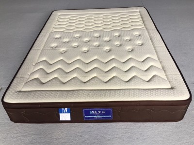 乳胶弹簧床垫席梦思独立袋装静音星级酒店家用床1.8米3E椰棕垫1.5图2