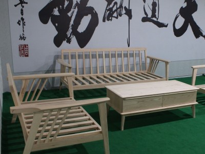 厂家销售实木沙发客厅简约沙发组合新中式家具白茬白胚客厅沙发图4
