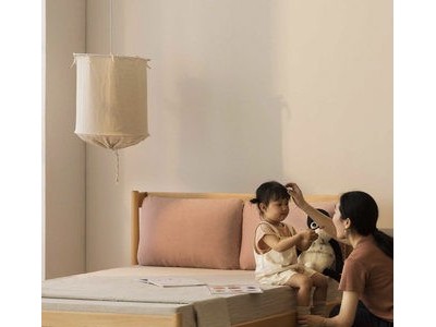 榉木小床单人床小孩床图3