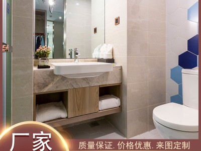厂家直供宾馆家具定金制作 出租屋酒店成套床架 民宿公寓床箱标间图5