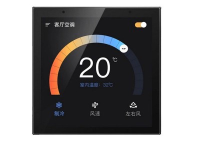 Tuya涂鸦智能生活4寸控制面板 智能背景音乐 中控彩屏主机面板图3