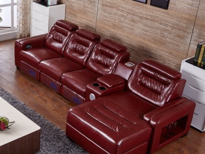 客厅功能沙发 转角沙发 音响沙发 皮沙发 电动沙发