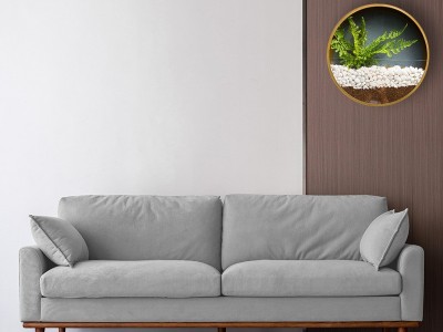 北欧布艺沙发简约现代小户型实木羽绒三人位沙发客厅整装云裳沙发