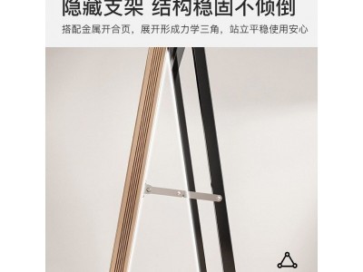 全身落地鏡身镜家用女生卧室ins风挂奢壁挂贴墙立体试衣穿衣镜子图2