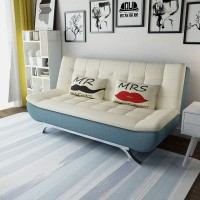 沙发床 两用 双人可折叠客厅小户型三人1.2m现代布艺乳胶沙发跨境