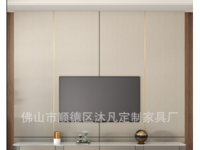 意式岩板子母圆茶几电视柜组合现代简约客厅小户型圆茶几桌子地柜图5