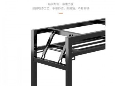 折叠培训桌简易租房桌子现代家用台式桌卧室学生写字桌简约长条桌图3