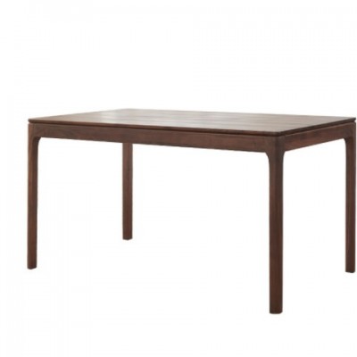 致典 实木餐桌椅 北美FAS黑胡桃木长餐桌 长方形饭桌北欧小户型
