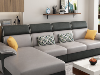 现代简约科技布艺沙发可拆洗小户型转角客厅家具布艺沙发批发