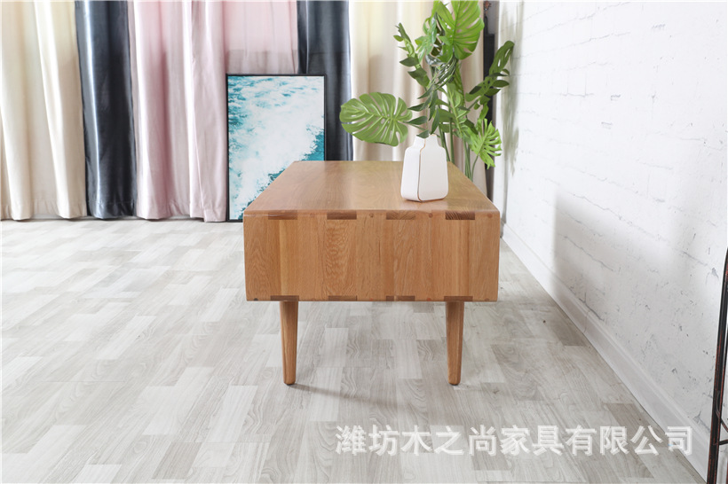 厂家定制实木电视柜 北欧简约客厅电视柜 小户型迷你卧室地柜示例图9