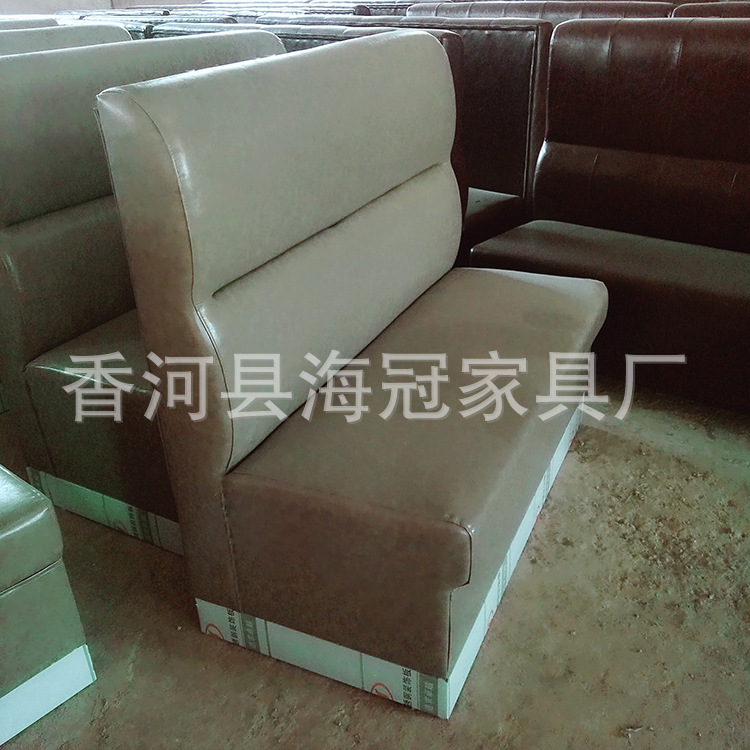 厂家直销软包沙发卡座 咖啡厅中西餐厅专用沙发卡座 可定制示例图28