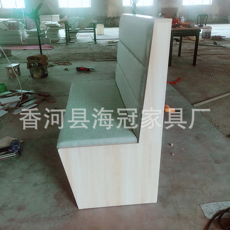 新款板卡沙发卡座 咖啡厅火锅店专用沙发卡座 厂家直销可定制示例图26