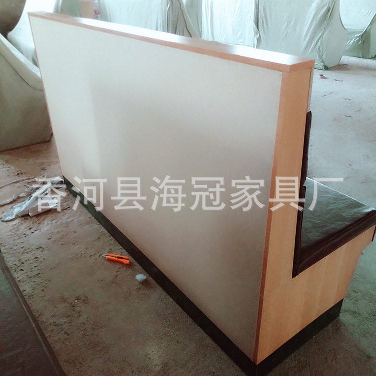 咖啡厅卡座沙发 现代简约餐厅，冒菜火锅小火锅沙发卡座组示例图23
