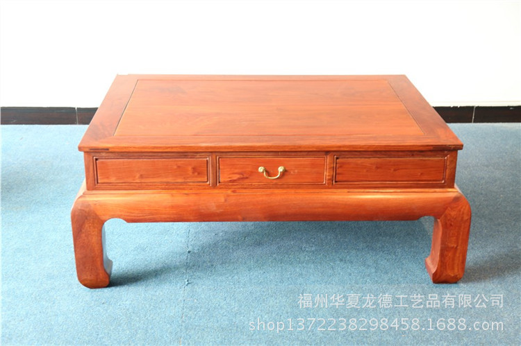 红木家具缅甸花梨罗汉床沙发六件套大果紫檀实木中式古典客厅沙发示例图12