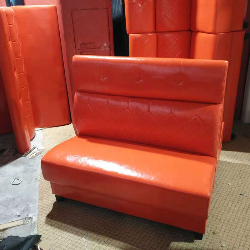 厂家生产快餐厅卡座 奶茶店甜品店沙发火锅店沙发座双人座卡座示例图7