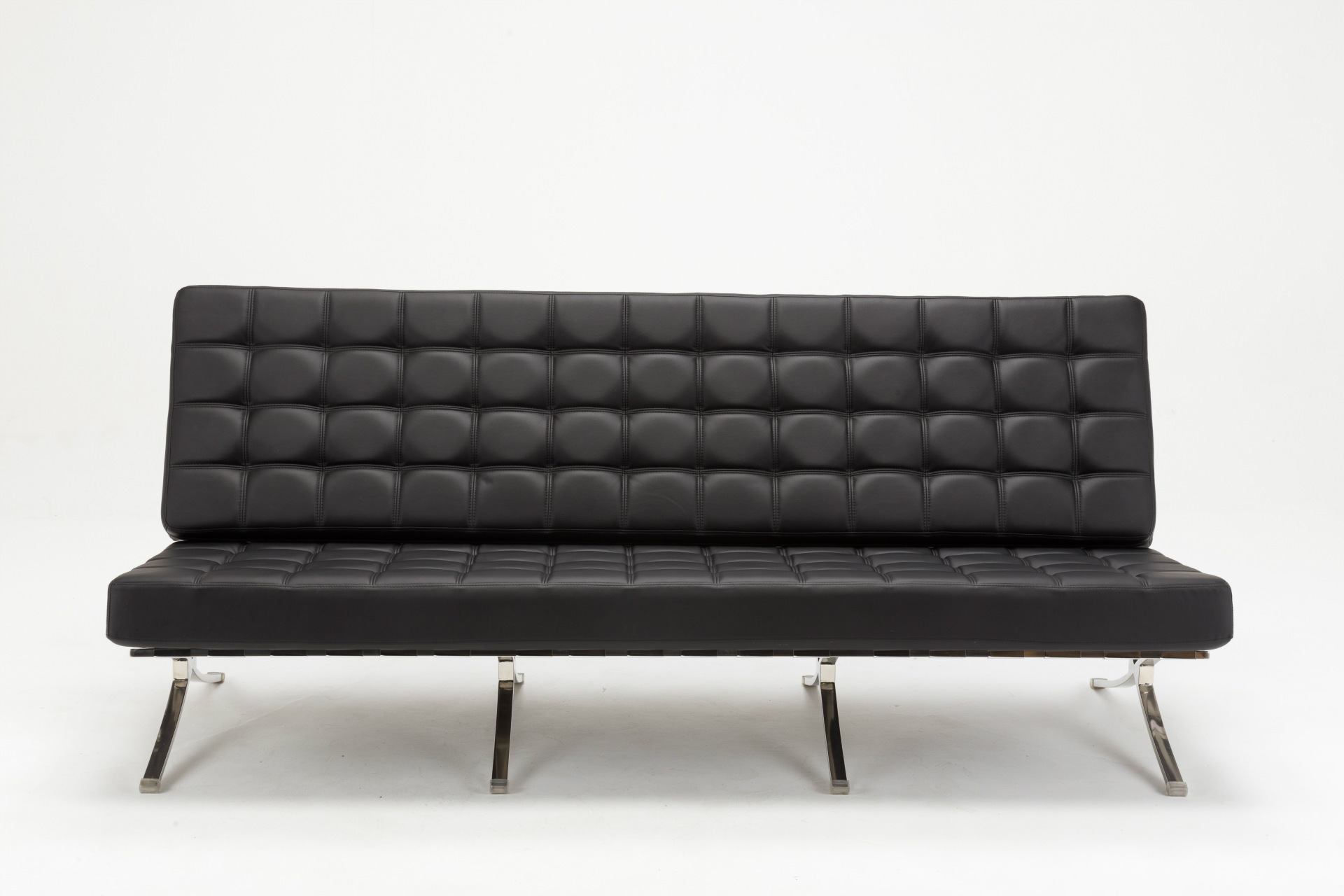 巴塞罗那沙发 休闲椅 沙发不锈钢架子办公沙发 休闲沙发示例图12