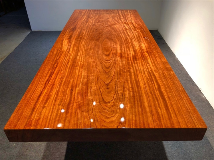 巴花实木大板茶桌挖好茶盘原木大板功夫茶台带茶几现货246-101-10示例图12