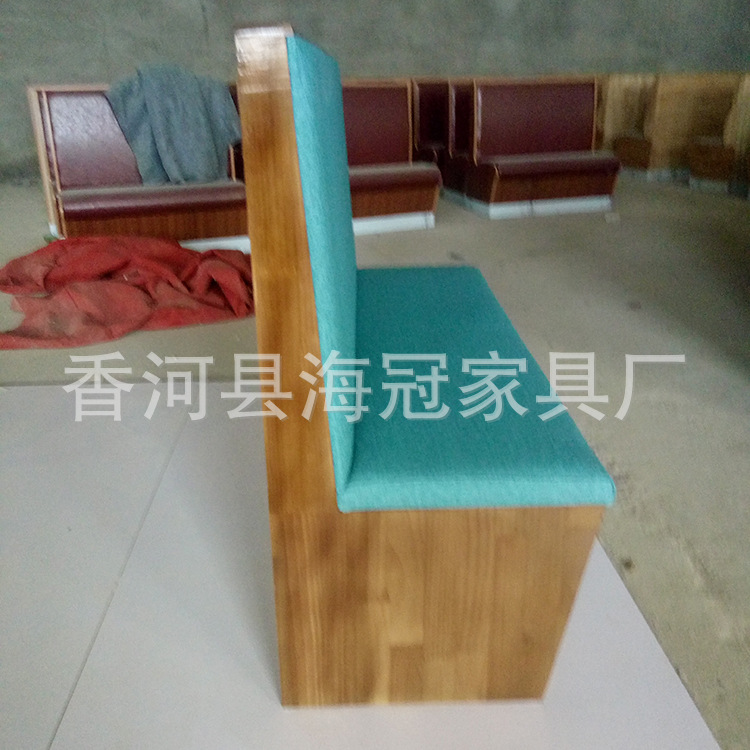 厂家供应板卡沙发卡座 餐饮咖啡厅餐厅专用沙发 可定制示例图26