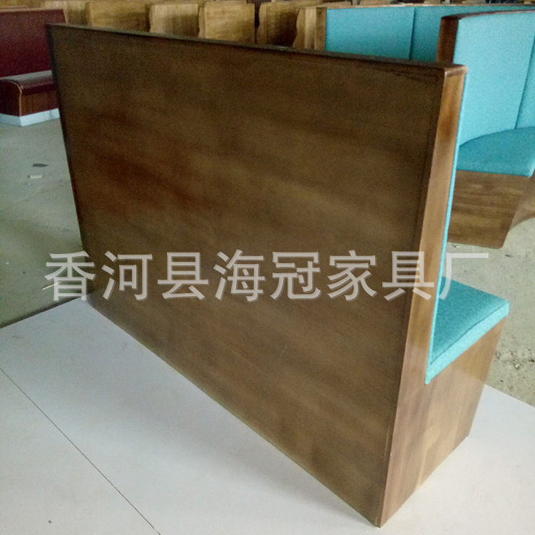 厂家供应板卡沙发卡座 餐饮咖啡厅餐厅专用沙发 可定制示例图27