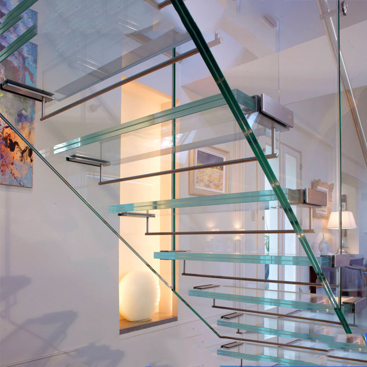 厂家直销夹胶夹丝钢化玻璃办公室隔断桌面茶几玻璃，台面夹胶玻璃示例图11