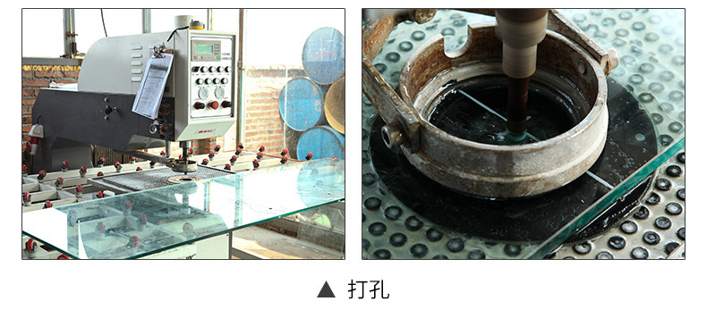 厂家直销夹胶夹丝钢化玻璃办公室隔断桌面茶几玻璃，台面夹胶玻璃示例图14