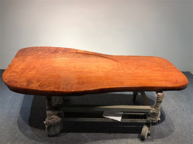 巴花实木大板茶桌挖好茶盘原木随型茶台整板茶几特价现货218-99-8示例图17