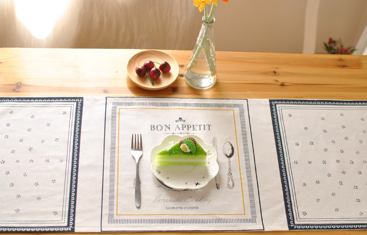 法式时尚宫廷风桌旗 西餐旗 茶几边柜玄关盖巾 厂家直销示例图8