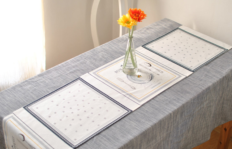 法式时尚宫廷风桌旗 西餐旗 茶几边柜玄关盖巾 厂家直销示例图9