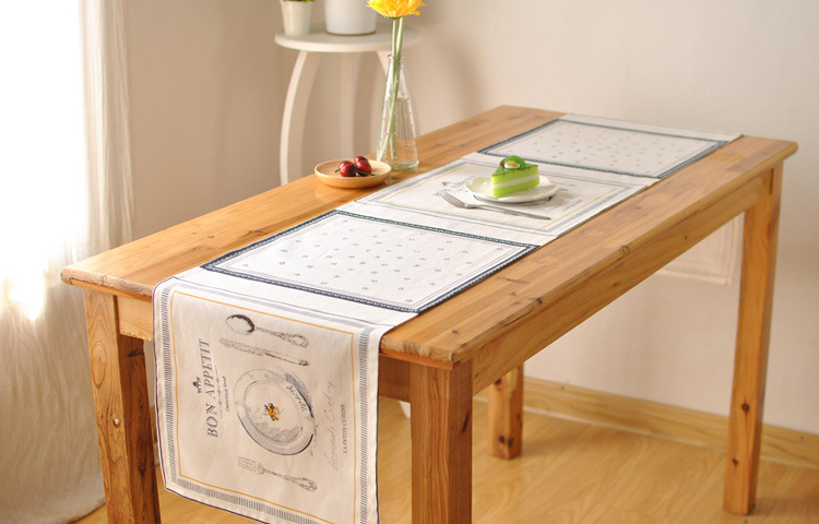 法式时尚宫廷风桌旗 西餐旗 茶几边柜玄关盖巾 厂家直销示例图5