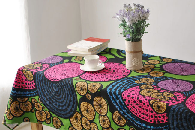 北欧风 简欧咖啡厅餐桌布布艺 加厚全棉桌布 茶几盖巾示例图11