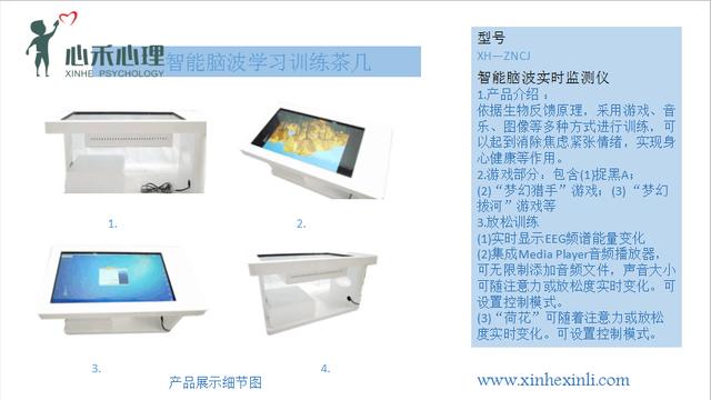 智能脑波学习训练反馈茶几