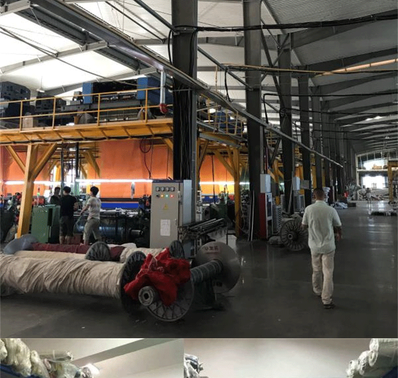 厂家现货批发可零售 素色粗麻沙发工程布整体家用 软装高档面料示例图19