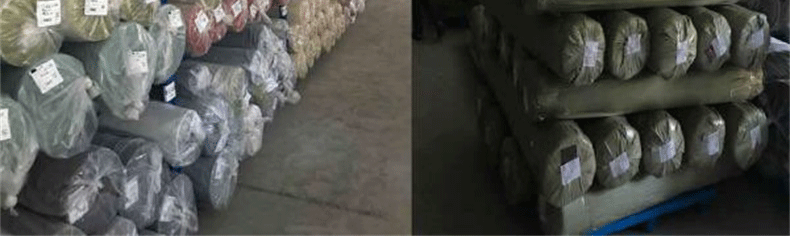 现货批发零售高克重 素色粗麻沙发工程布整体家 软装高档窗帘面料示例图2
