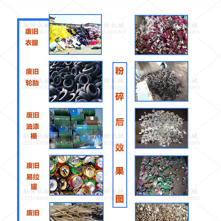 供应新型多功能金属撕碎机 钢筋包废铁破碎机方便快捷示例图2