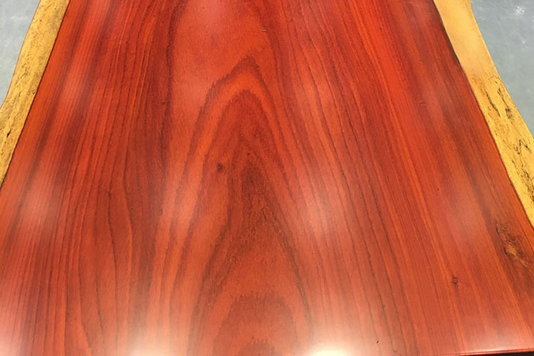 红花梨大板茶台茶桌原木巴花实木大板桌独木画案餐桌书桌现货原木示例图9