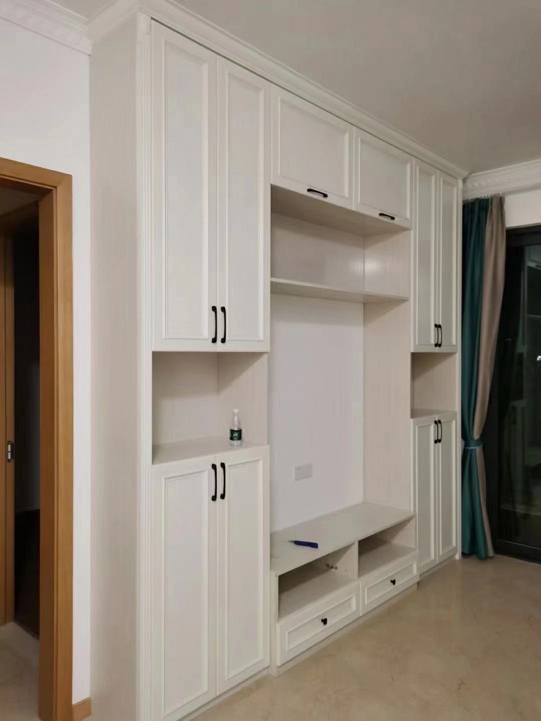 金彩洋整版家居定制全屋定制铝合金衣柜铝合金书柜佛山热卖