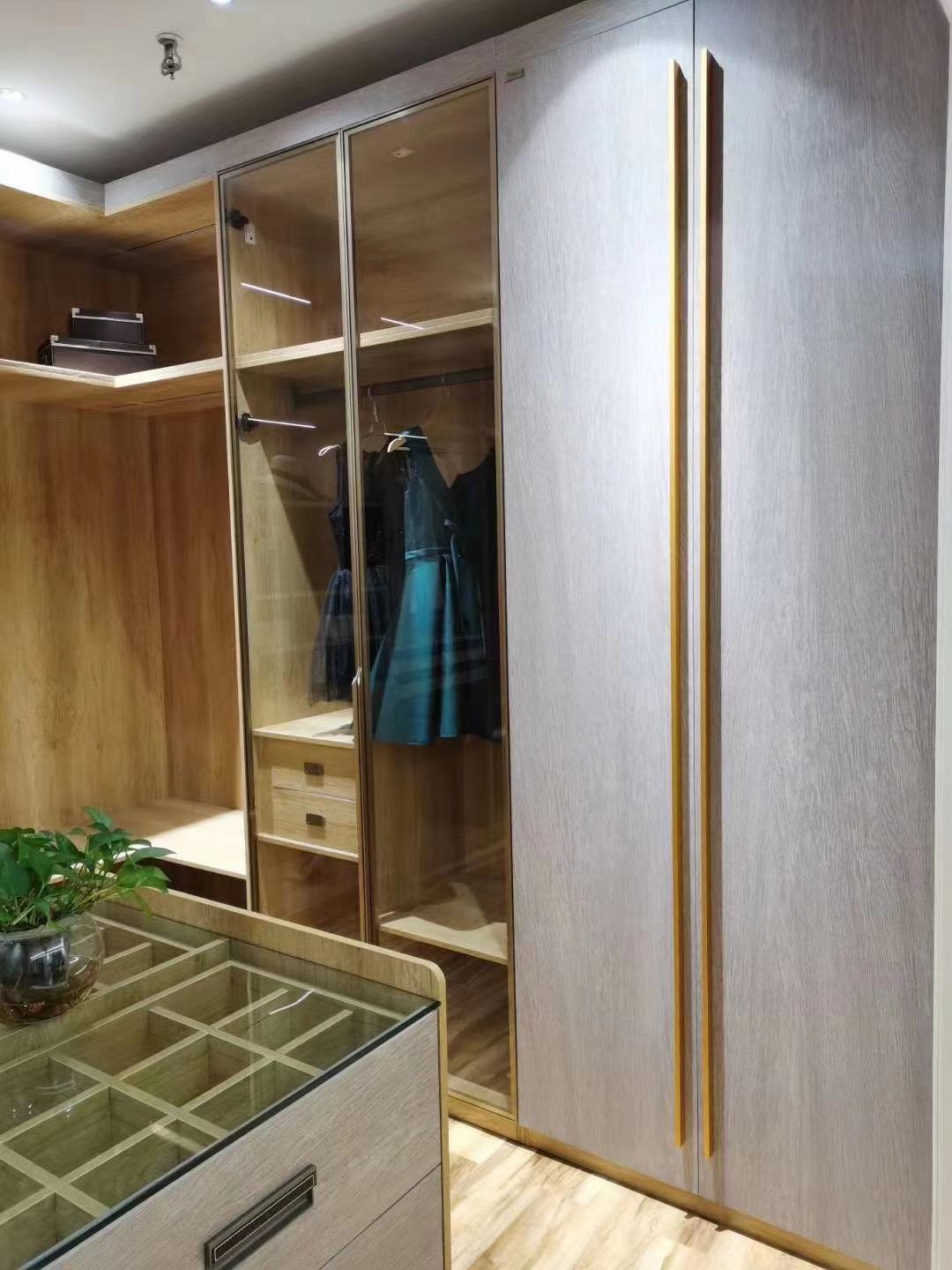 金彩洋整版家居定制全屋定制铝合金衣柜铝合金书柜佛山热卖