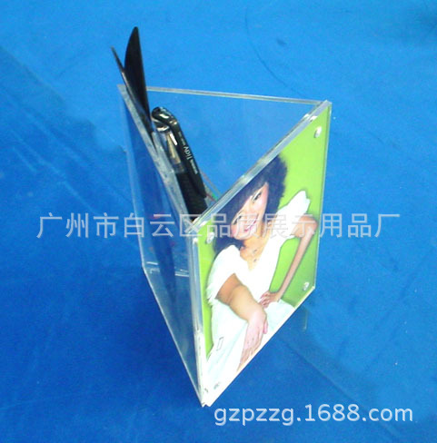PZ-GYH-18 厂家专业生产亚克力书桌收纳盒 各款各式有机玻璃制品示例图1