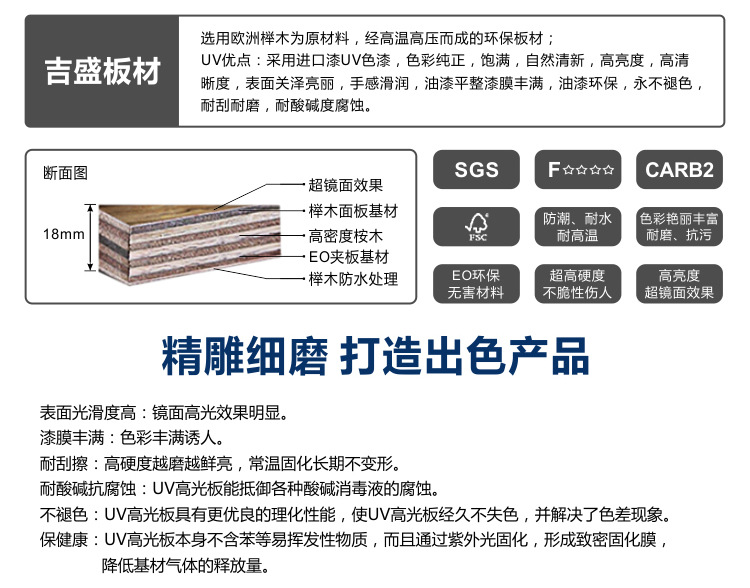 吉盛转角书柜_组合书柜电脑桌设计时尚简约风格|吉盛书架订做加工示例图14
