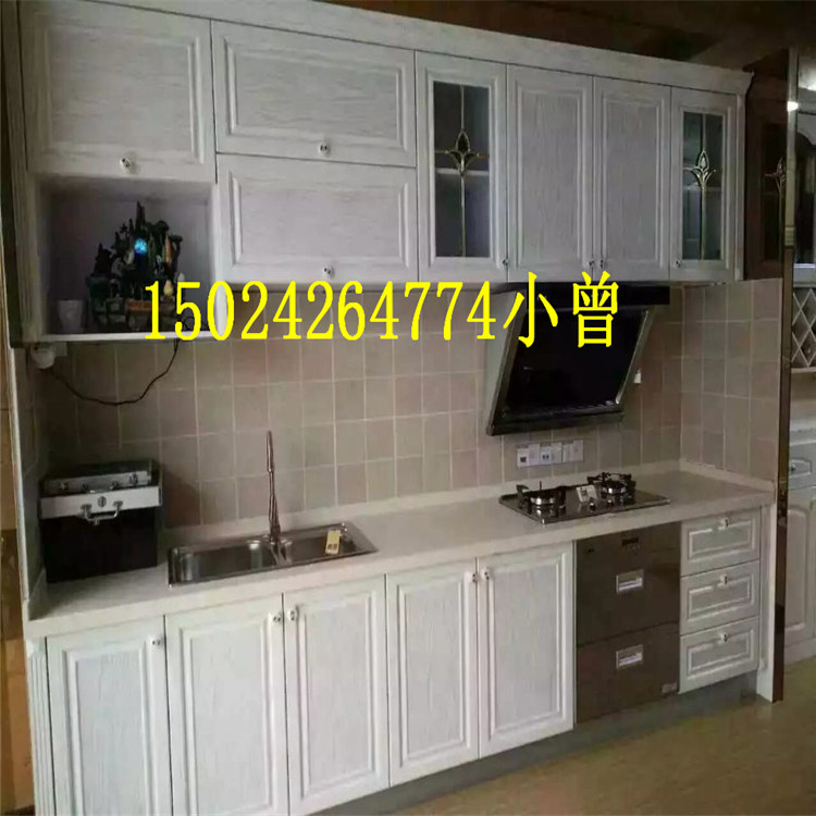 供应全铝合金橱柜铝材,全铝合金整体衣柜全铝书柜文件柜型材示例图8