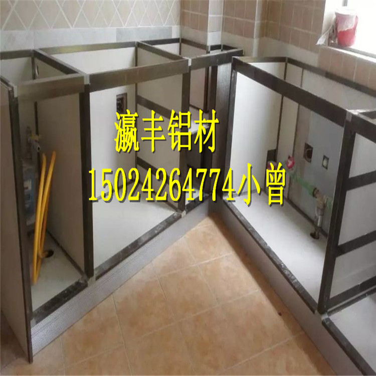 供应全铝整体家具型材 全铝合金欧式书柜书房定制 铝型材厂家示例图8