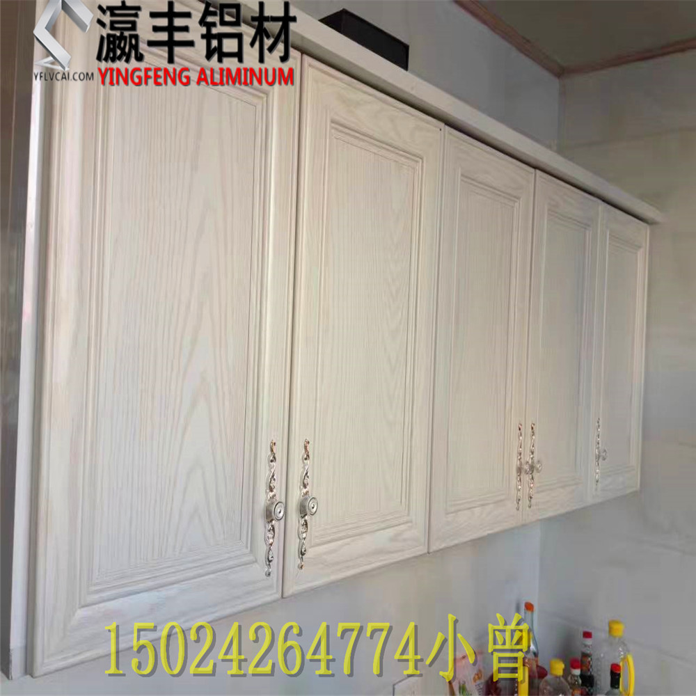佛山瀛丰铝材现货全铝衣柜 铝合金整体全铝家具全铝书柜 全铝橱柜示例图1