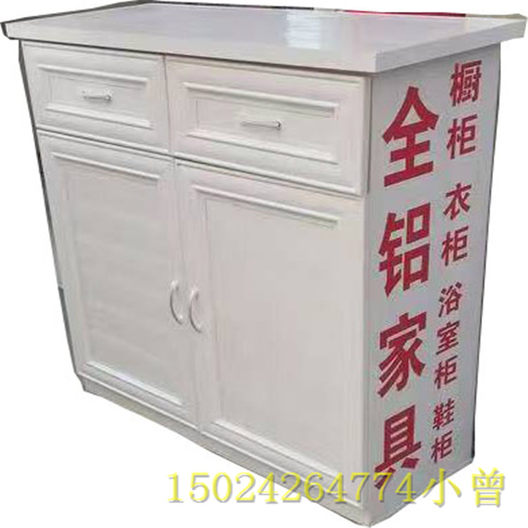 佛山批发全铝橱柜全铝衣柜全铝书柜全铝鞋柜铝材 全铝橱柜门示例图5