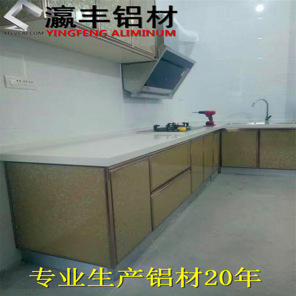 批发全铝橱柜全铝衣柜全铝书柜全铝鞋柜铝材 全铝橱柜门衣柜铝材示例图2