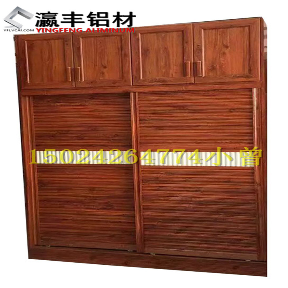 批发全铝橱柜 全铝衣柜 全铝书柜 全铝鞋柜铝材 全铝合金橱柜材示例图9