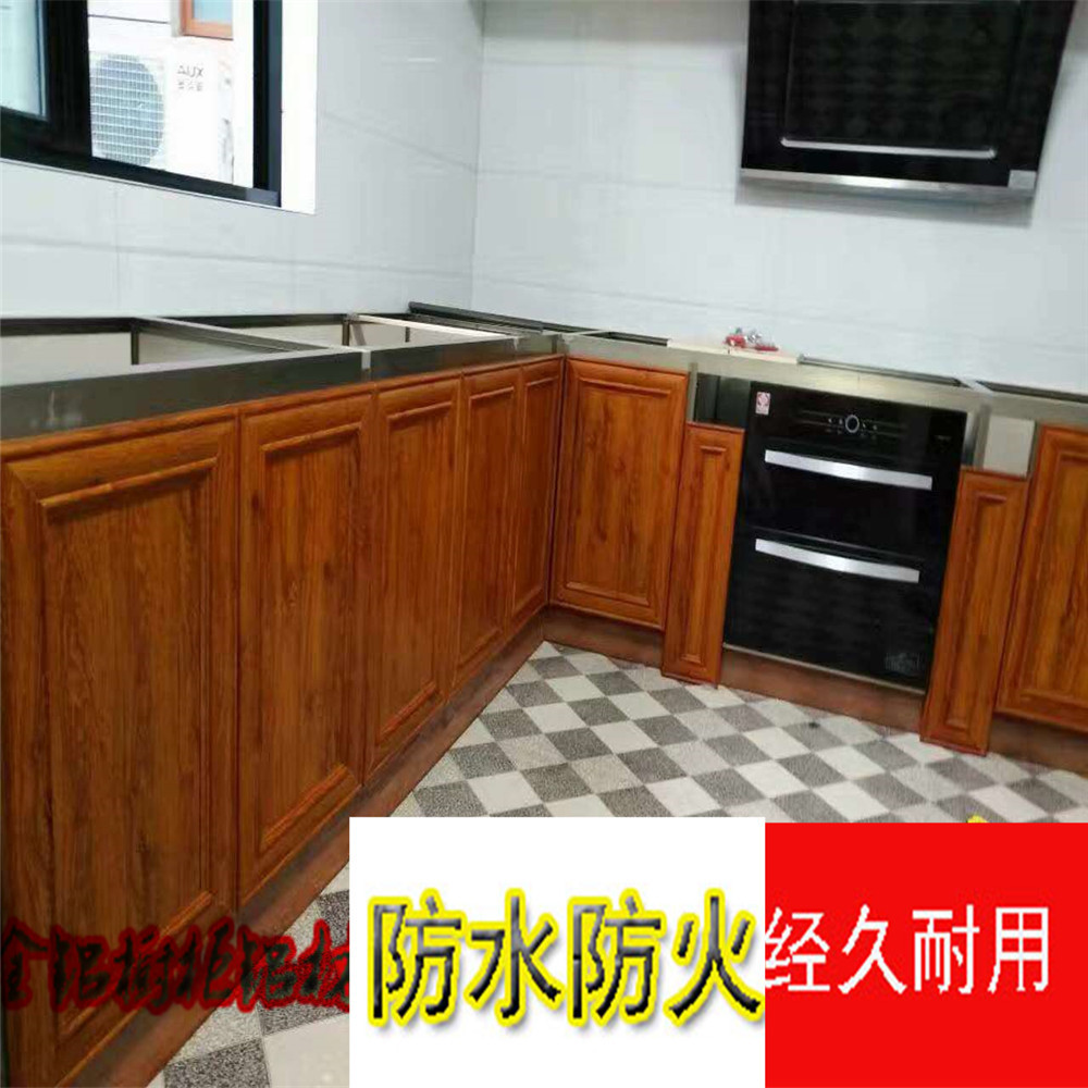 批发全铝橱柜全铝衣柜 全铝书柜全铝鞋柜铝材 全铝合金橱柜门示例图10
